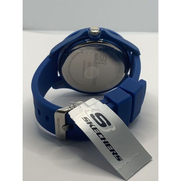 Sketchers SR5009 Men's Blue Silicone Analog Blue Dial Quartz Genuine Watch LW52 - Picture 9 of 11